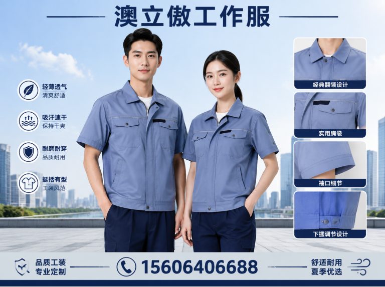 市中区工装短袖展示图